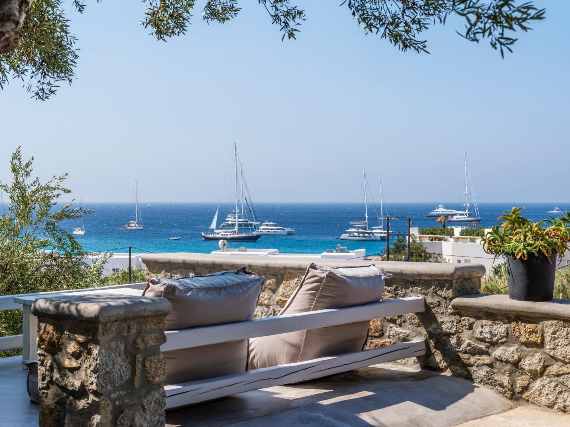 Baybees Sea View Residence Platys Gialos  Exteriör bild